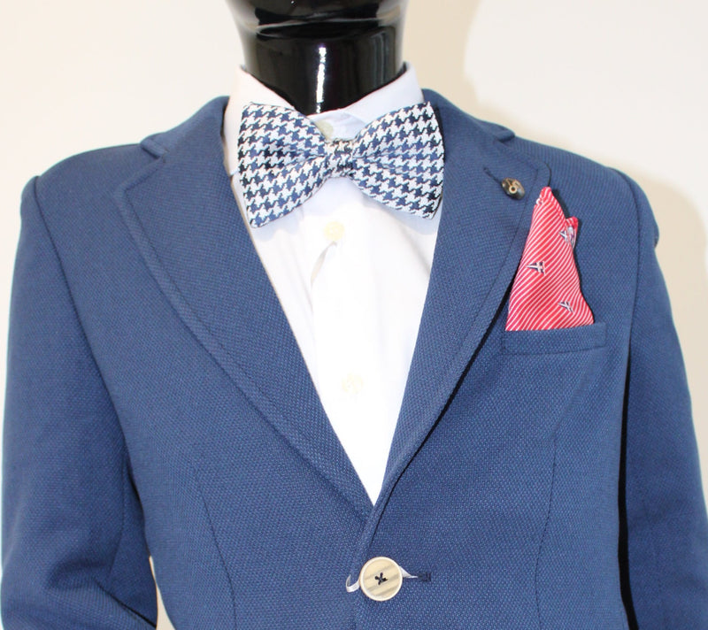 Bow Tie - Black Houndstooth