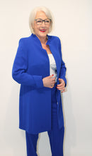 7/8 Length Coat - Royal