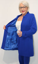 7/8 Length Coat - Royal