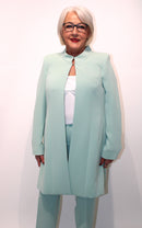 7/8 Length Coat - Mint