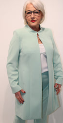 7/8 Length Coat - Mint