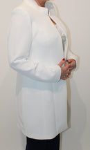 7/8 Length Coat - Cream