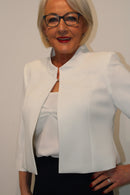 Short Blazer - Cream