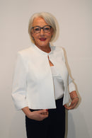 Short Blazer - Cream