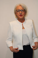 Short Blazer - Cream