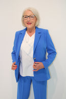 Dolores Blazer - Cornflower