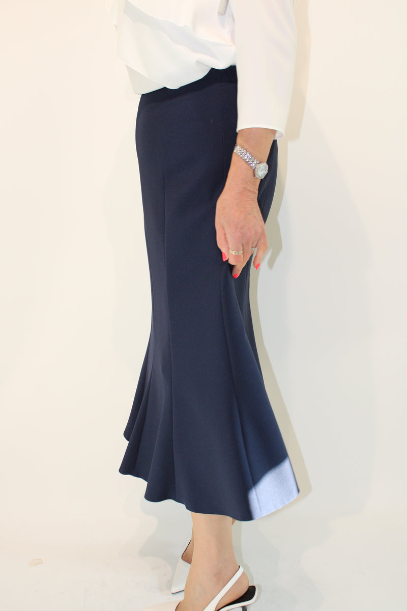 Panel Skirt - Navy