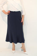 Panel Skirt - Navy
