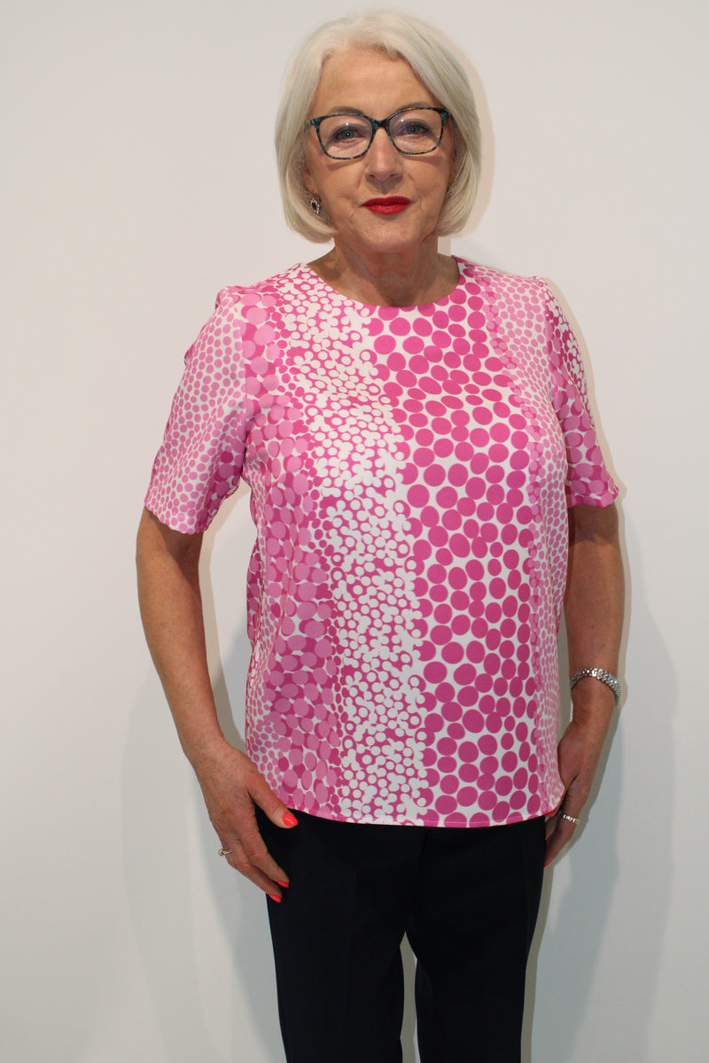 R Blouse - Pink