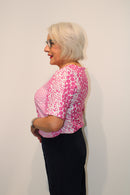 R Blouse - Pink
