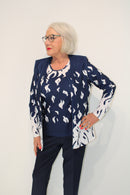 Twinset - Navy/white