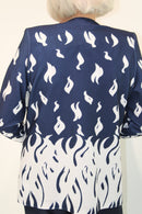 Twinset - Navy/white