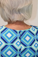 V Blouse - Turquoise