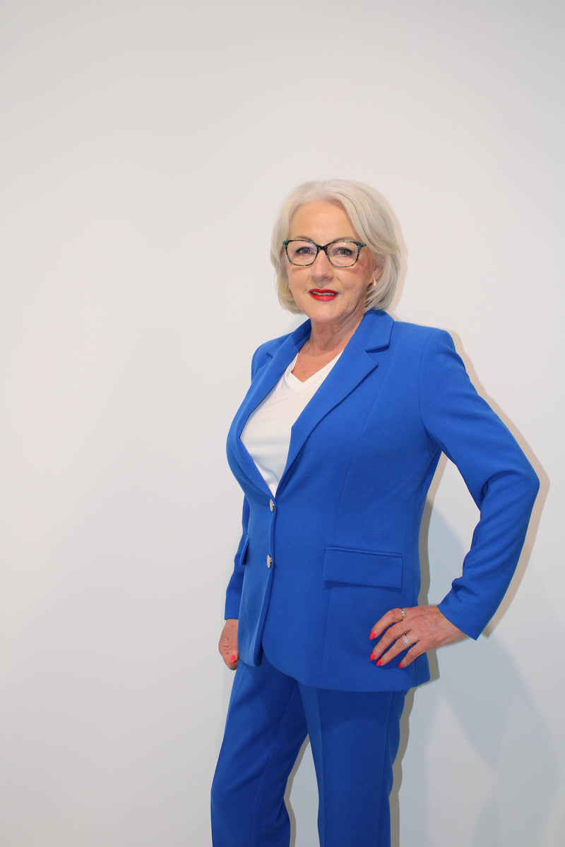 Dolores Jacket - Cobalt Blue