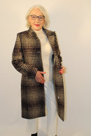 Wool Coat - Wine