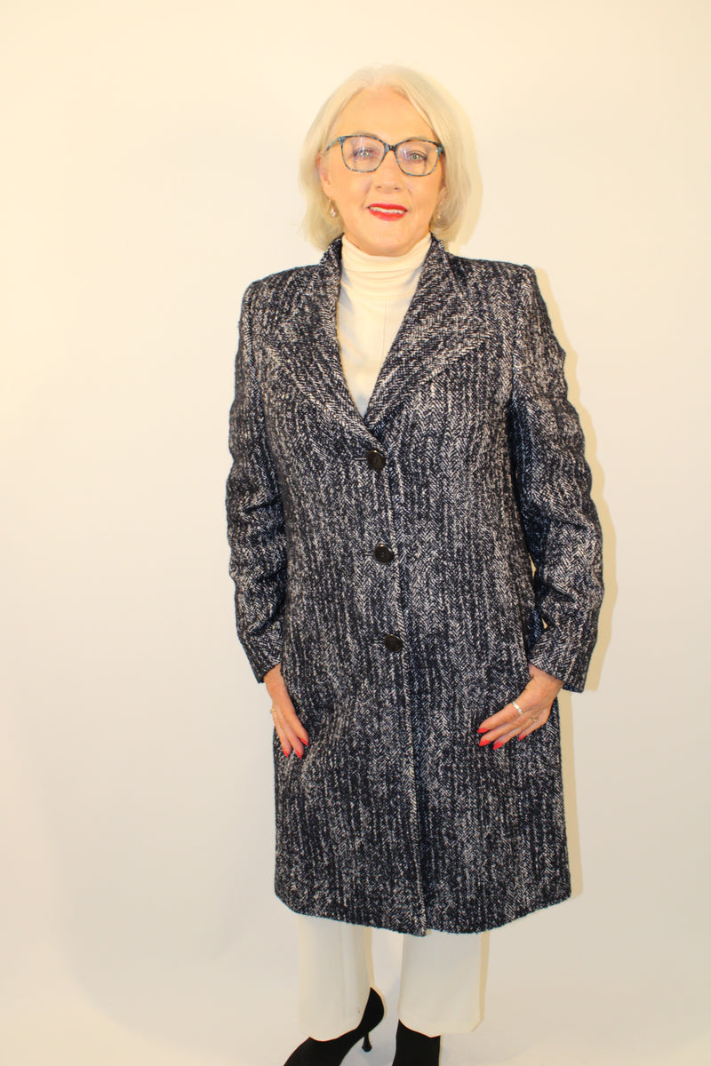Herringbone Coat - Herringbone