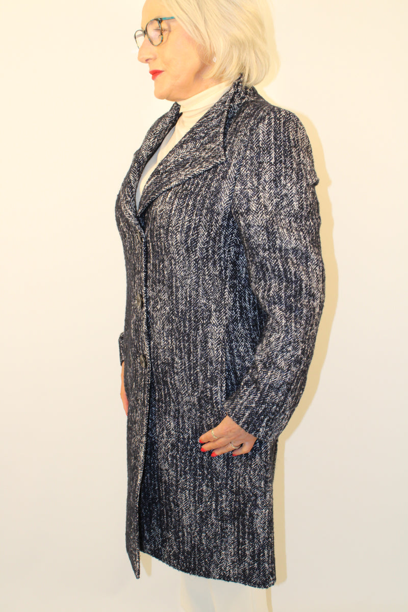 Herringbone Coat - Herringbone