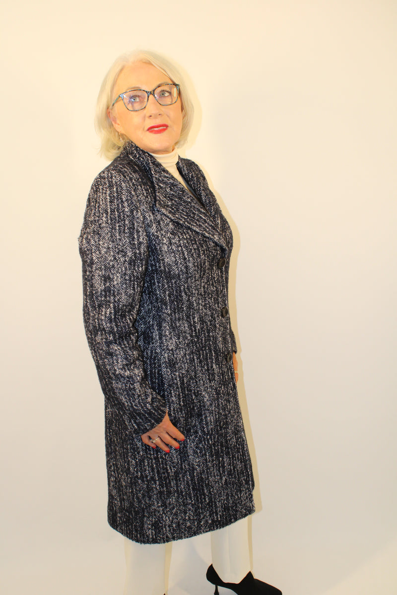 Herringbone Coat - Herringbone