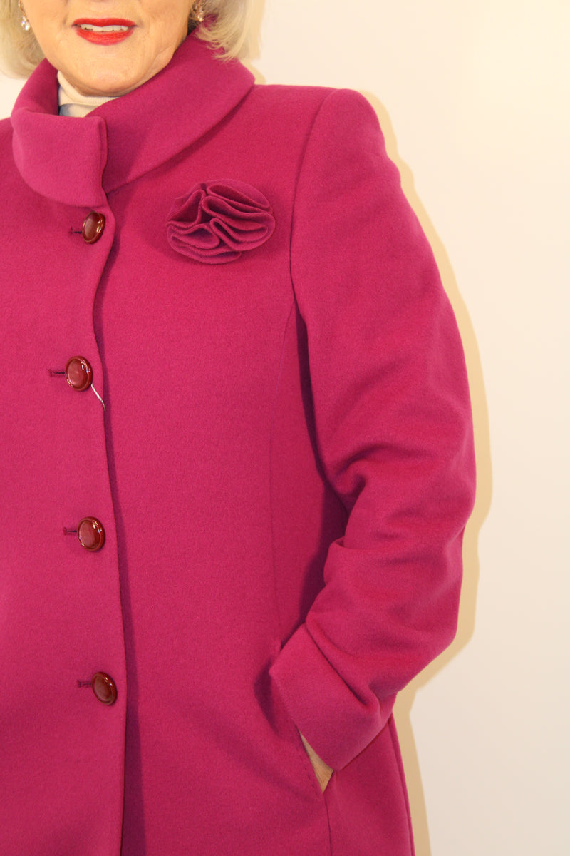 Coat - Magenta