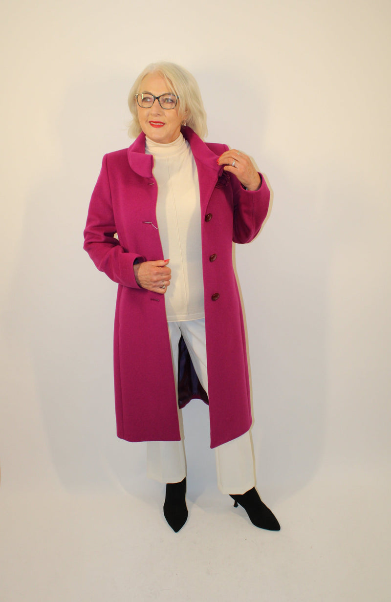 Coat - Magenta