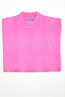 Turtle Neck Jumper - Petal Pink