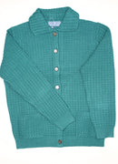 Cardigan - Petrol Blue