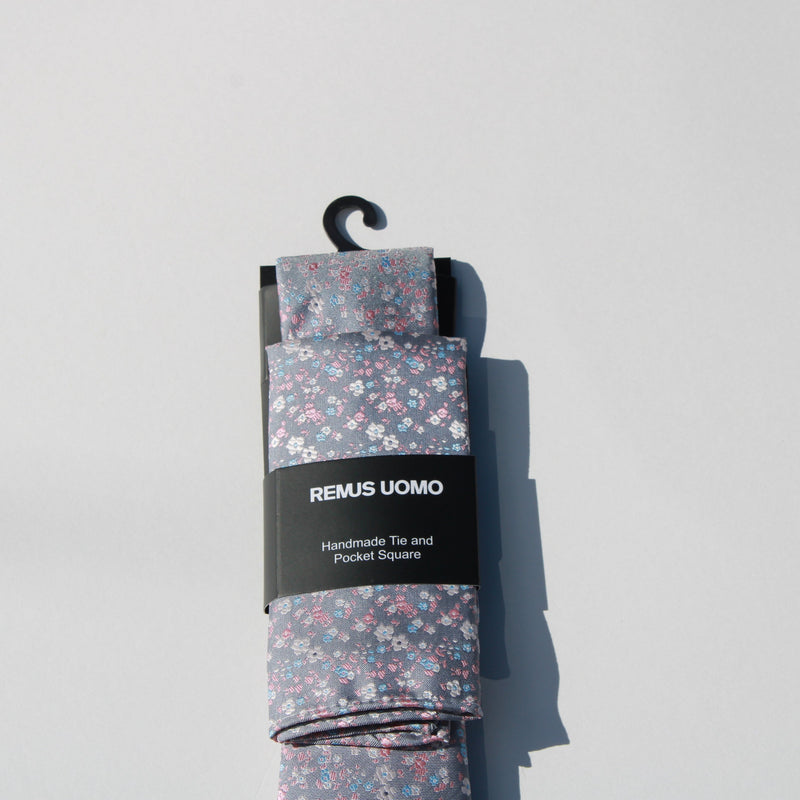 Tie & Pocket Set - Light Pink