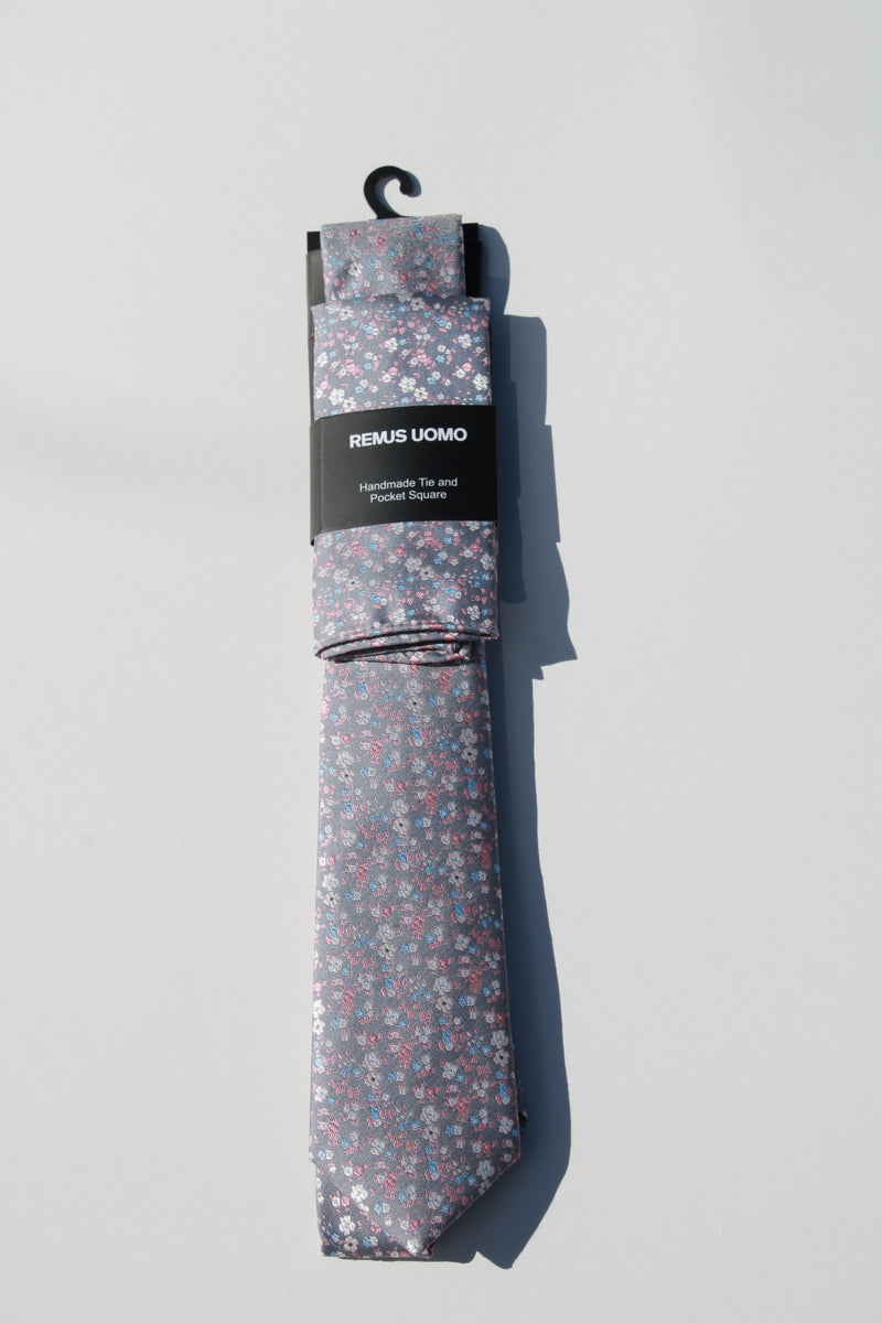 Tie & Pocket Set - Light Pink