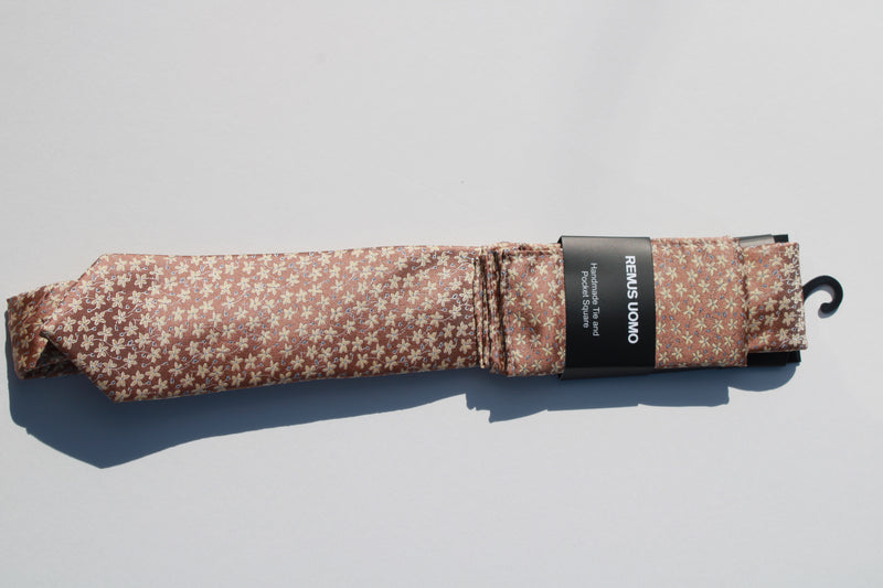 Tie & Pocket Set - Ochre