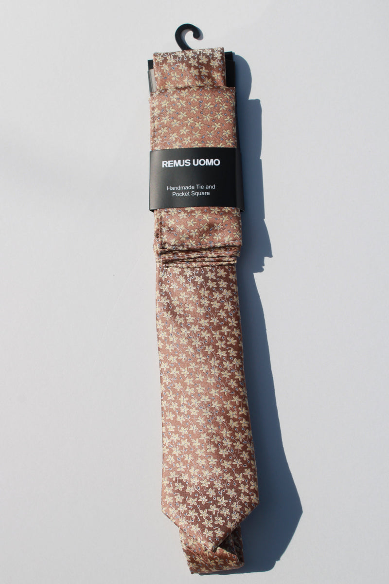 Tie & Pocket Set - Ochre