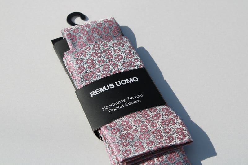 Tie & Pocket Set - Pink