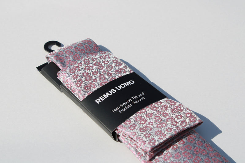 Tie & Pocket Set - Pink