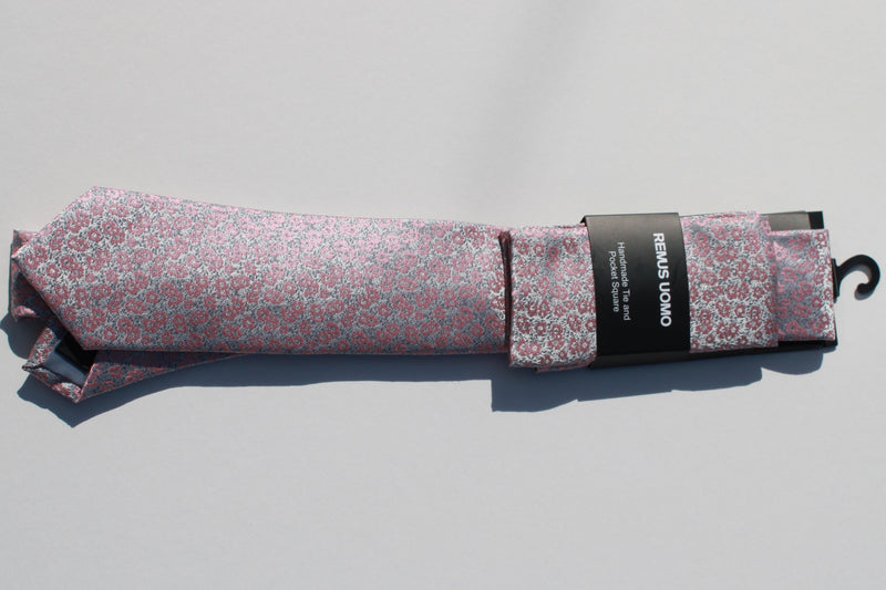 Tie & Pocket Set - Pink