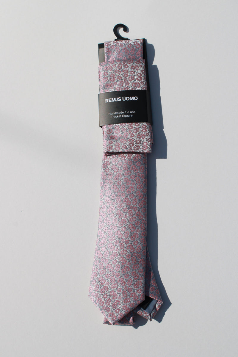 Tie & Pocket Set - Pink