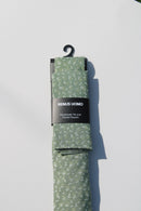 Tie & Pocket Set - Light Green Grey