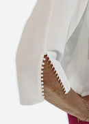 3/4 Sleeve Top - Cream