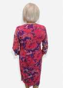 Buckle Dress - Magenta