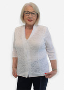 Lace Blouse - White