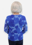 A6447 Blouse - Blue