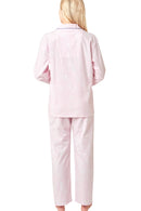 Animal Print Wincey Pyjama - Pink