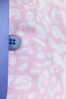 Animal Print Wincey Pyjama - Pink