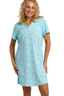 Pineapple Nightshirt - Aqua