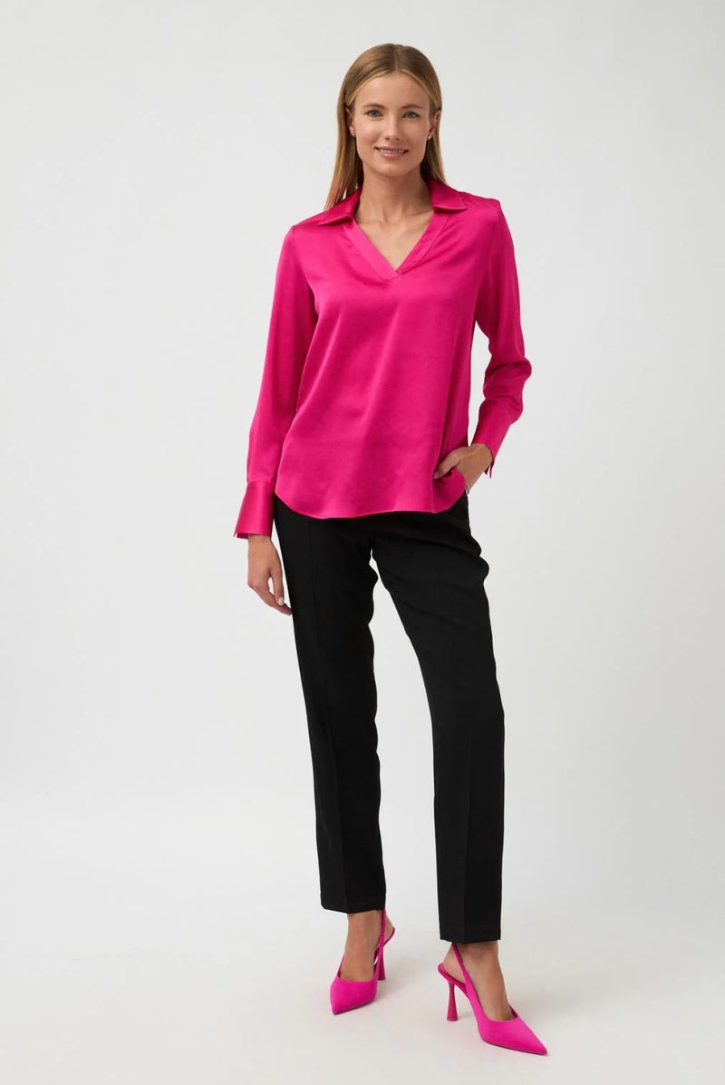 Isla Shirt - Fuchsia