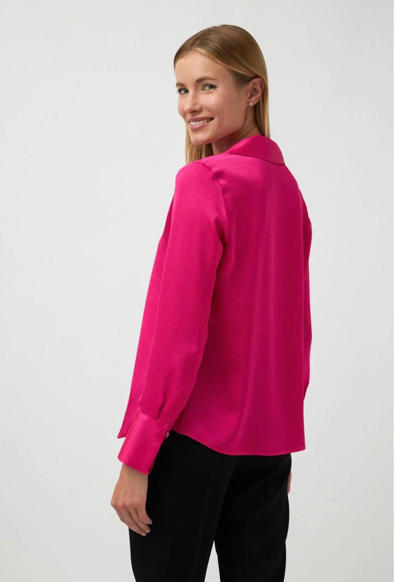 Isla Shirt - Fuchsia