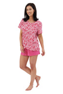 Bamboo Short Pyjama - Pink