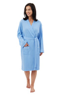 Waffle Robe - Blue