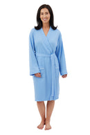 Waffle Robe - Blue