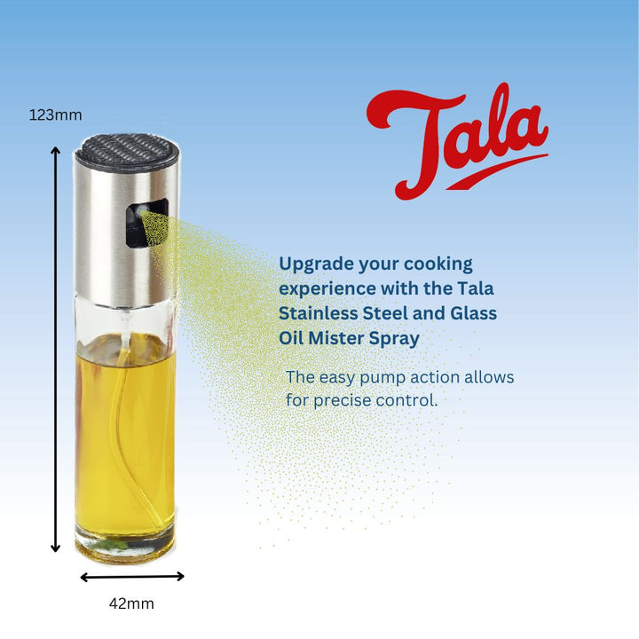 Stainless Steel Oil Mister Spray Bottle 100ml