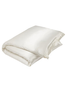 100% Pure Silk Duvet Cover - Ivory