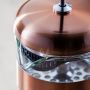 Copper Glass Cafetiere - 3 Cup
